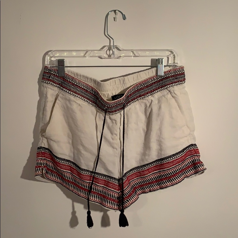 loft boho shorts
